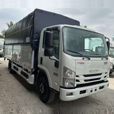 xe isuzu 5 tấn ngắn thùng bạt